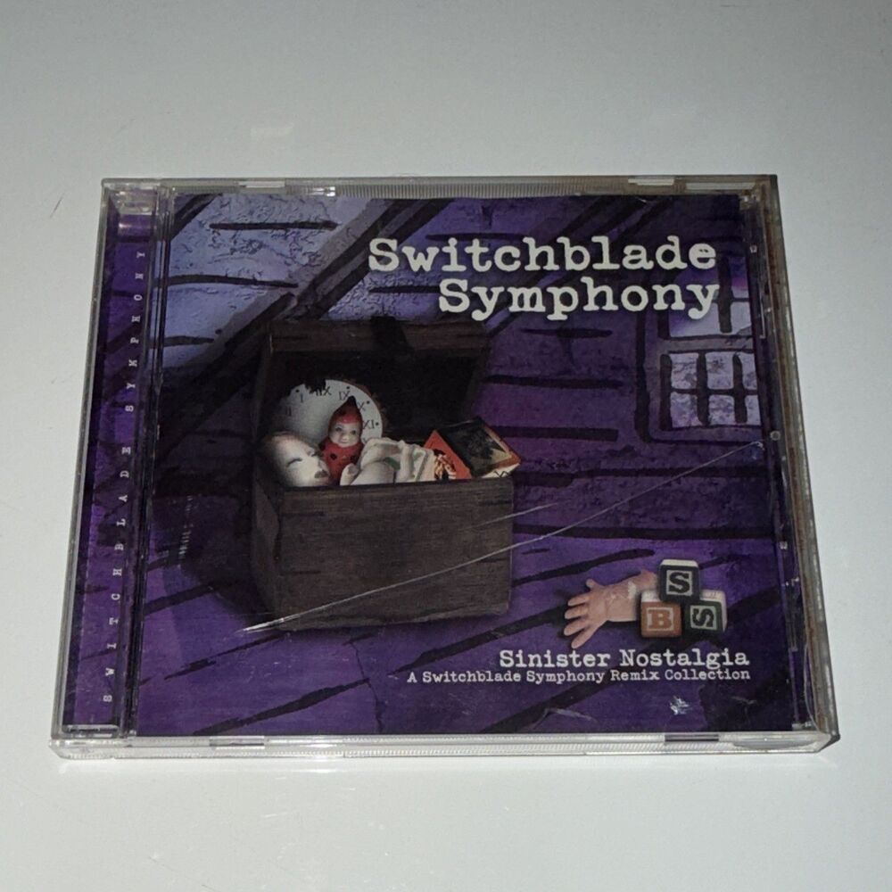 Sinister Nostalgia: Switchblade Symphony Remix Collection CD Check Jewelcase